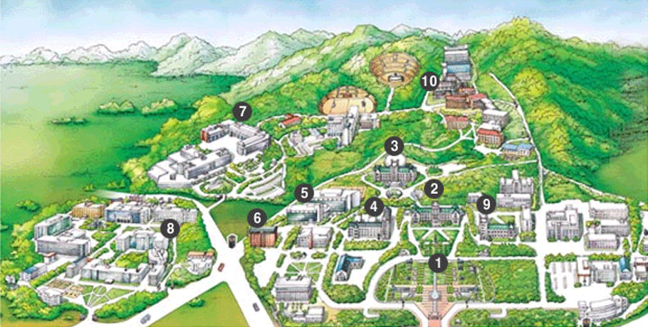 Korea University Graduate School of Labor Studies - map image